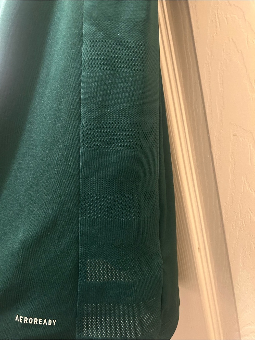 Adidas Teal Green AEROREADY Short Sleeve Performance Tee - Picture 5 of 8